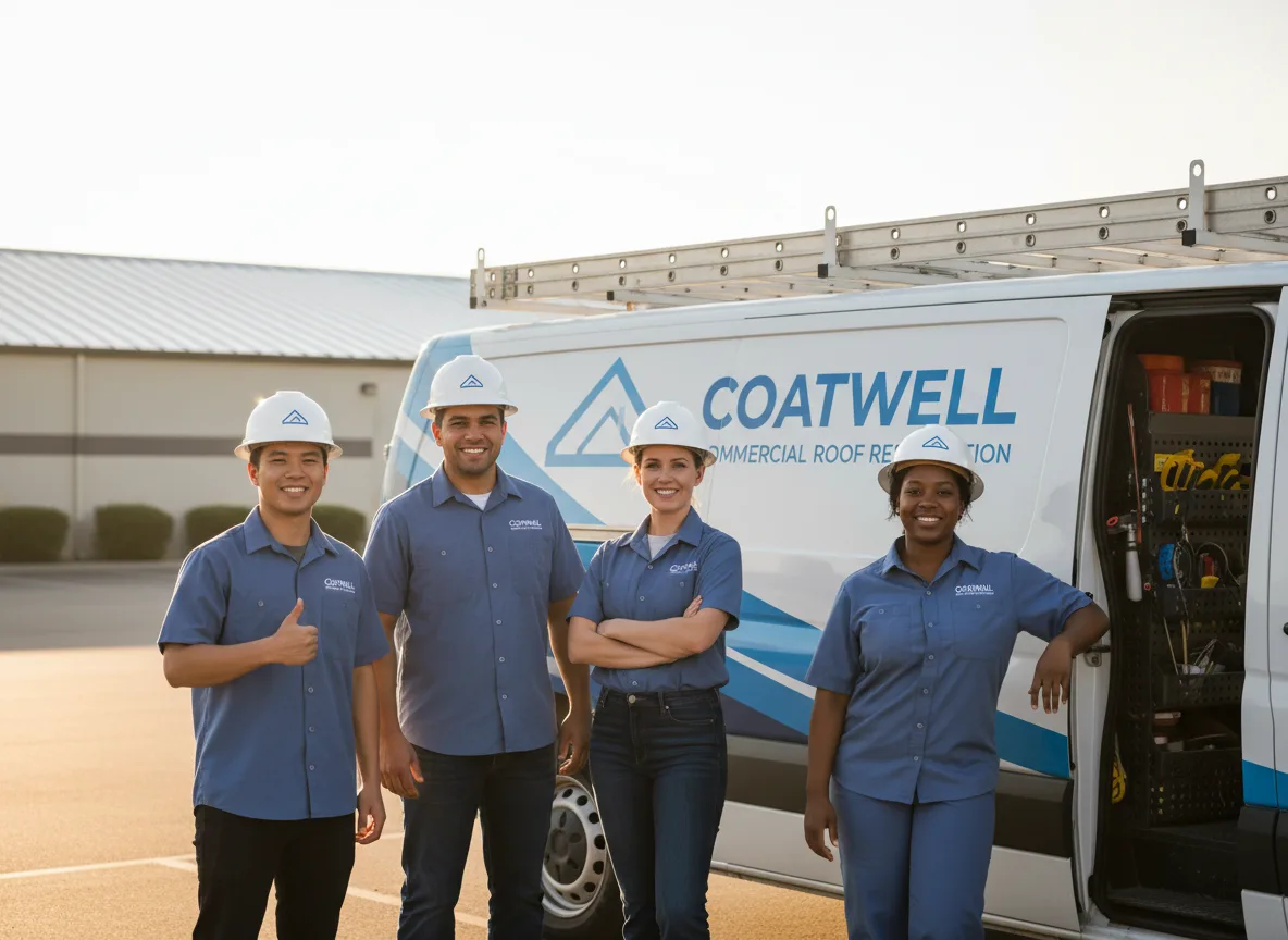 Commercial roof coating company in Sontag, MS
